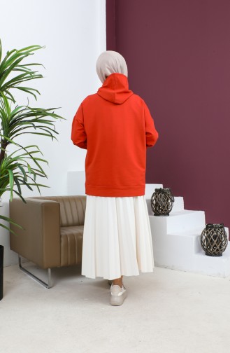 Hooded Sweatshirt 23002-03 Cinnamon Color 23002-03