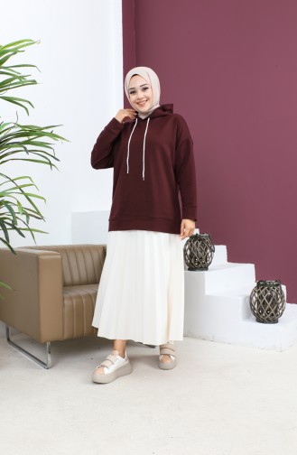 Hooded Sweatshirt 23002-04 Dark Cherry 23002-04