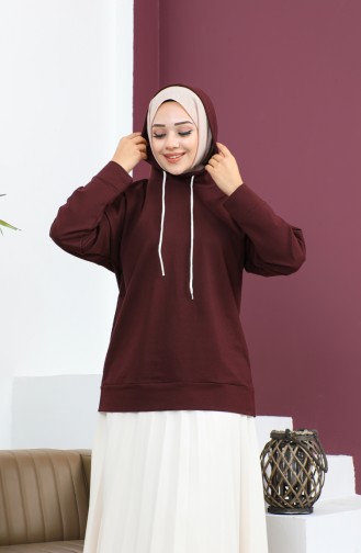 Hooded Sweatshirt 23002-04 Dark Cherry 23002-04