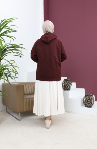 Hooded Sweatshirt 23002-04 Dark Cherry 23002-04