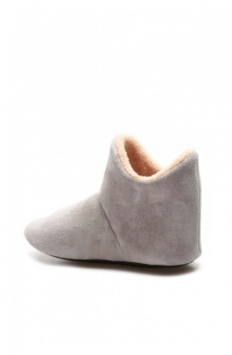 Unisex-Heimstiefel 611Xa302 Grau 611XA302.Gri