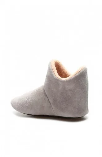 Unisex-Heimstiefel 611Xa302 Grau 611XA302.Gri