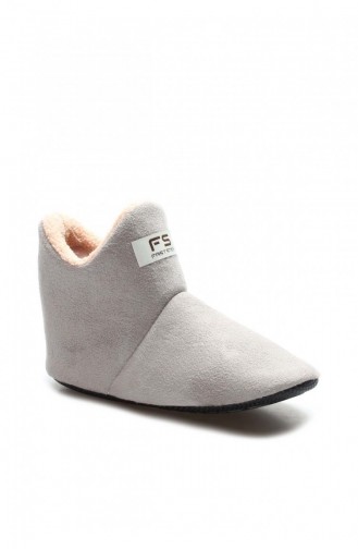 Unisex-Heimstiefel 611Xa302 Grau 611XA302.Gri