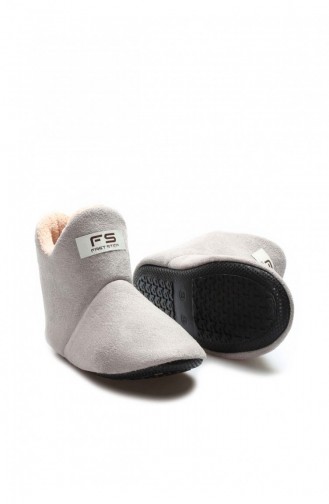 Unisex-Heimstiefel 611Xa302 Grau 611XA302.Gri