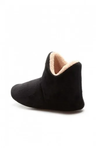 Bottes De Maison Unisexes 611Xa302 Noir 611XA302.Siyah
