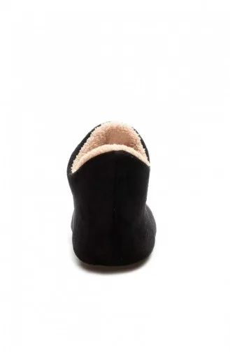 Bottes De Maison Unisexes 611Xa302 Noir 611XA302.Siyah