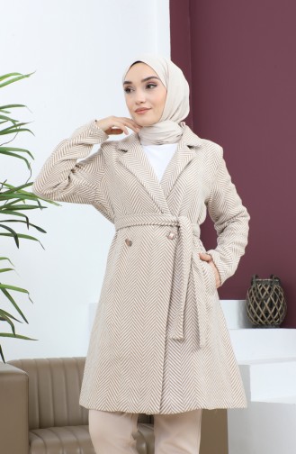 معطف كشمير بأزرار بيج 19162 14907