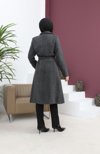 Pocket Stamped Coat Anthracite 19163 14909