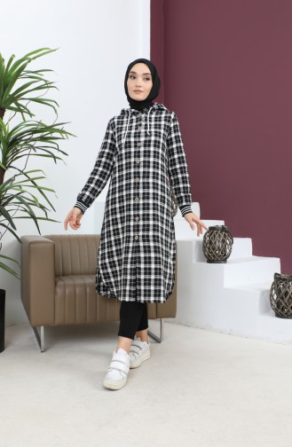 كيب شانيل بأزرار أسود 19159 14898