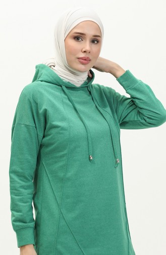 Elastic Detail Tracksuit 3039-12 Green 3039-12