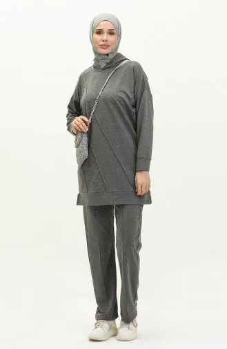 طقم رياضي 23009-01 رمادي 23009-01