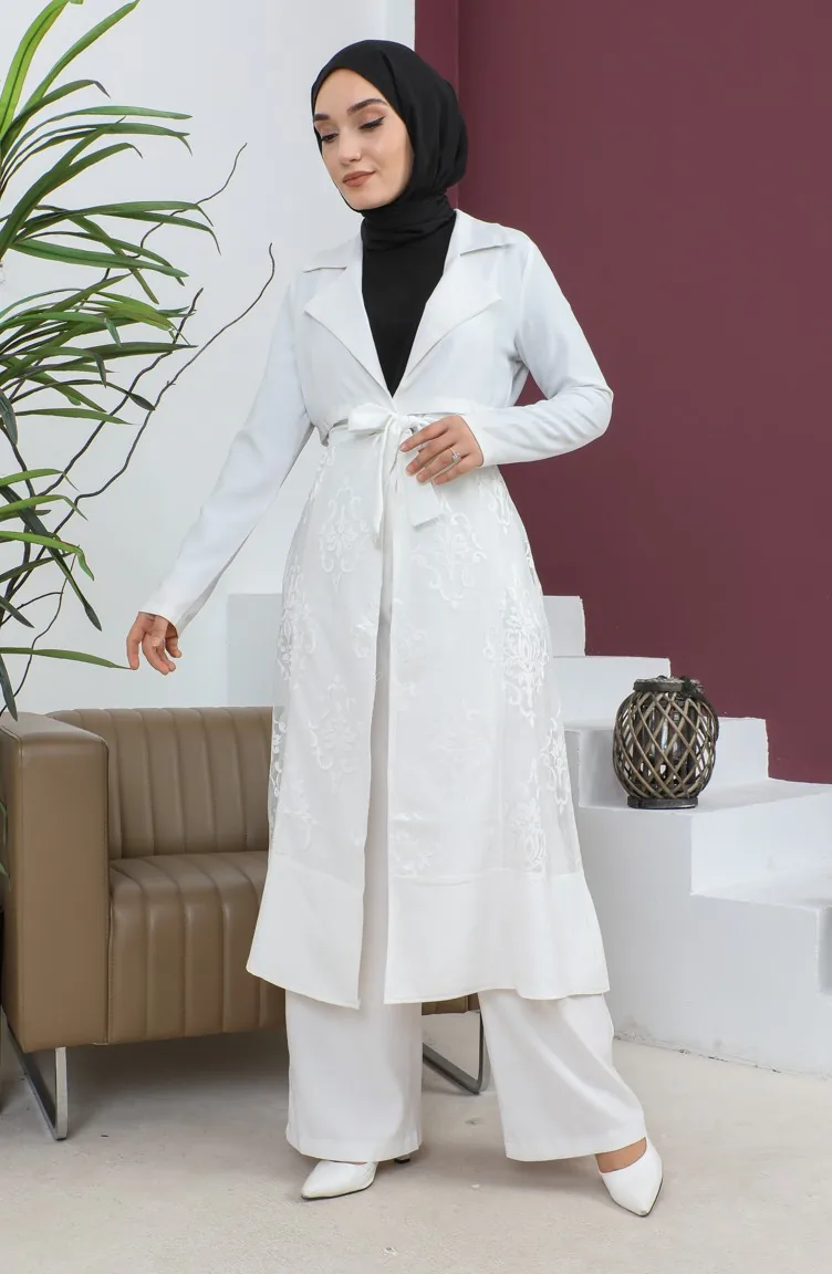 Costume Dentelle Blanc 9331 13505