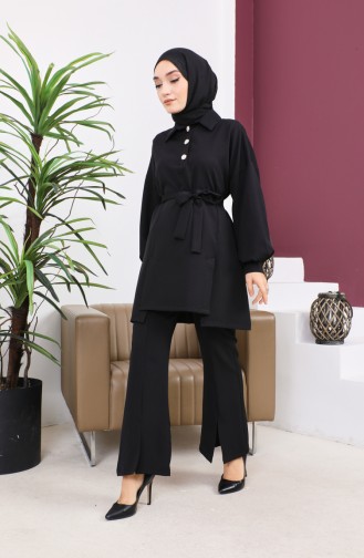 Slit Suit Black 19129 14665
