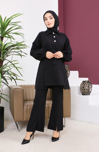 Slit Suit Black 19129 14665