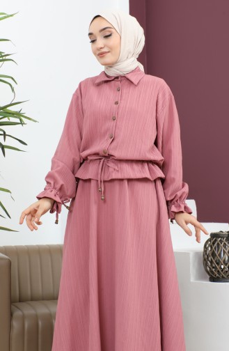 Shirt Skirt Set Dusty Rose 19146 14809