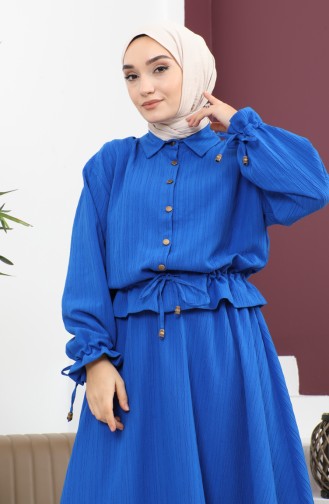 Shirt Skirt Suit Indigo 19146 14810