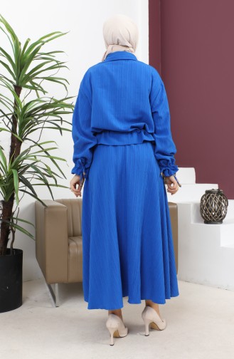 Shirt Skirt Suit Indigo 19146 14810