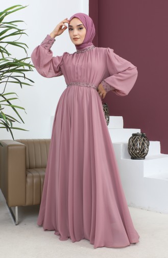 Habillé Hijab Rose Pâle 14139