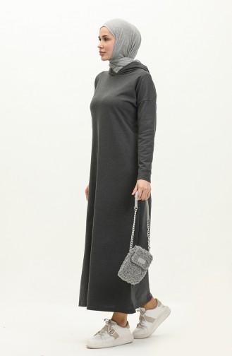 Hooded Dress 3012-04 Anthracite 3012-04