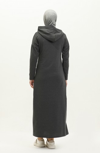 Robe à Capuche 3012-04 Anthracite 3012-04