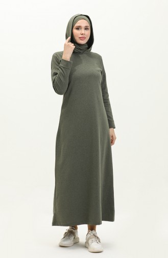 Robe A Capuche 3012-05 Khaki 3012-05