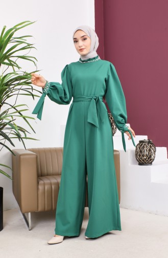 Parel Gedetailleerde Jumpsuitjurk Emerald 19152 14681