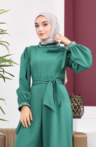 Parel Gedetailleerde Jumpsuitjurk Emerald 19152 14681