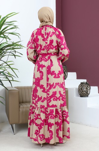 Plum Hijab Dress 14690