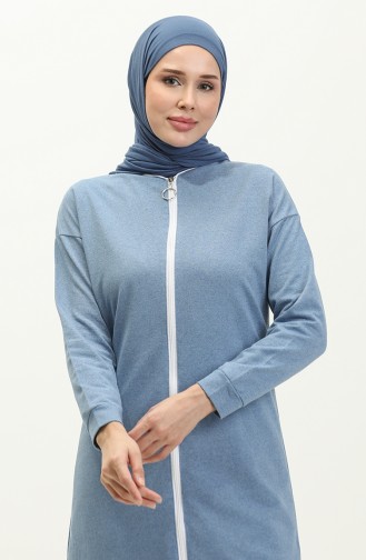Zippered Tracksuit 3044-12 Blue 3044-12