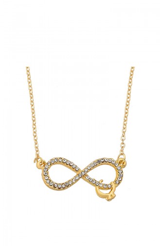 Collier Infini Pierre De Cristal 22-301-13 Or 22-301-13