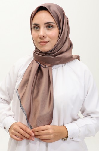 Düz Eşarp 1266-01 Sütlü kahve