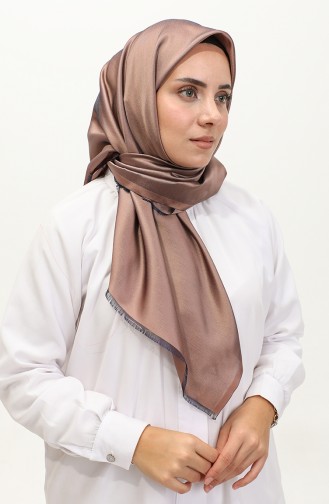Düz Eşarp 1266-01 Sütlü kahve