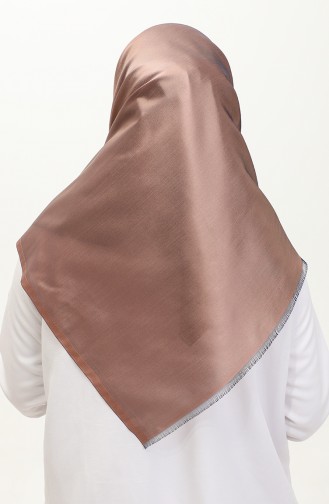 Düz Eşarp 1266-01 Sütlü kahve