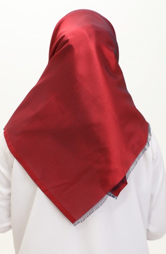 Plain Scarf 1266-06 Claret Red 1266-06