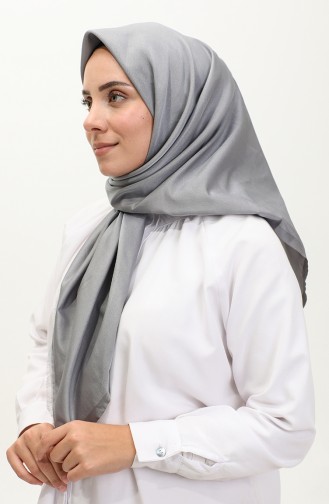 Plain Scarf 1266-14 İron Gray 1266-14