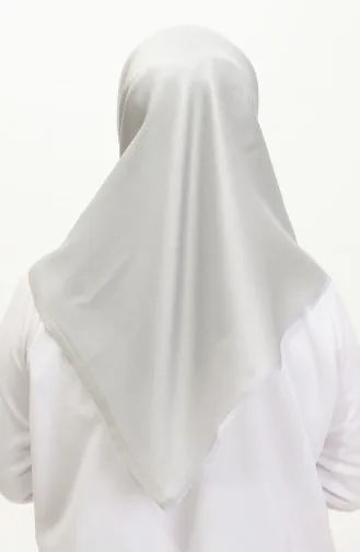 Effen Sjaal 1266-17 Lichtgrijs 1266-17