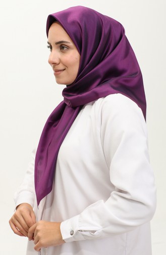 Plain Scarf 1266-21 Plum 1266-21