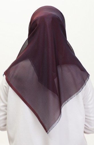 إيشارب سادة 1266- 22 برقوقي غامق 1266-22