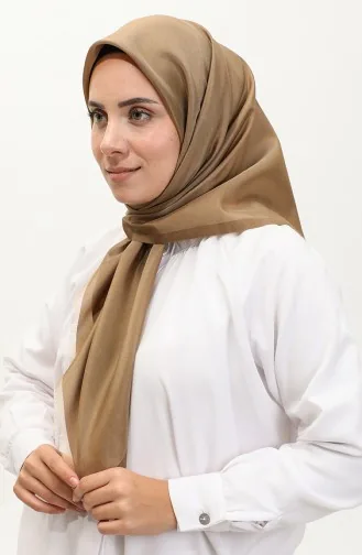 وشاح سادة 1266-25 لون مينك داكن 1266-25