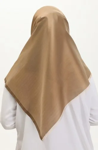 وشاح سادة 1266-25 لون مينك داكن 1266-25