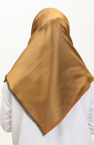 Plain Scarf 1266-26 Gold Brown 1266-26