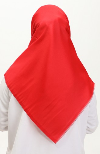 Plain Scarf 1266-31 Red 1266-31