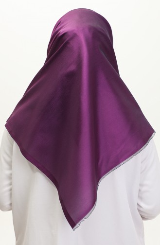 Plain Scarf 1266-33 Purple 1266-33