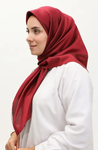 Plain Scarf 1266-43 Cherry 1266-43