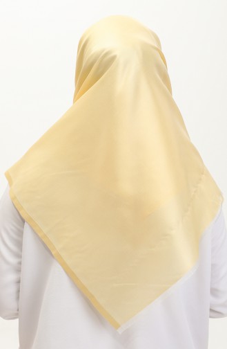 Plain Scarf 1266-52 Yellow 1266-52