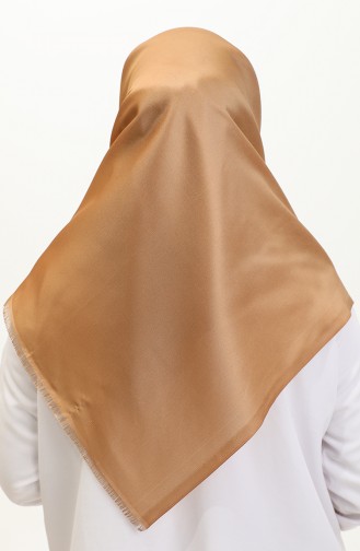 Plain Scarf 1266-53 Tan 1266-53