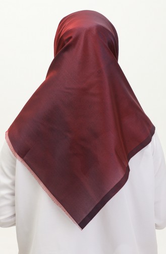 Echarpe Plaine 1266-60 Rouge Claret Foncé 1266-60