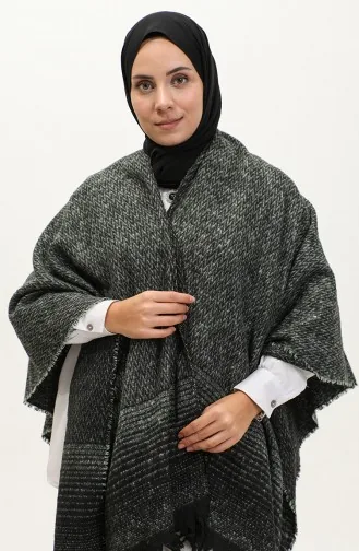 سترة صوفية منقوشة  2045-01 أخضر مينت 2045-01