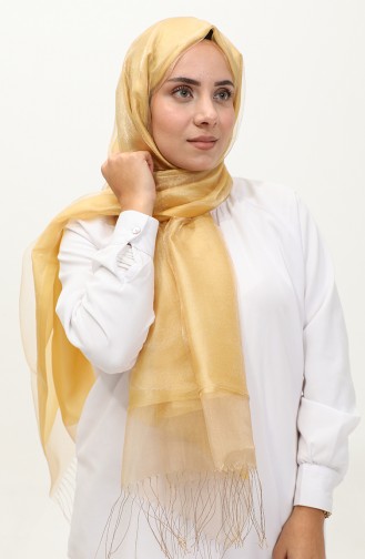 Tulle Shawl 1265-17 Mustard 1265-17