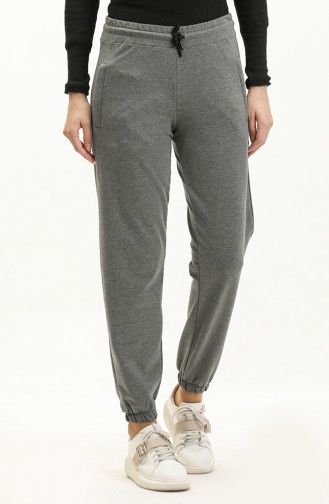 Pantalon De Jogging A Fermeture Et Poches 23015-04 Gris 23015-04